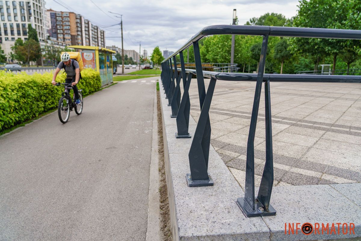 Здесь проходит велодорожка