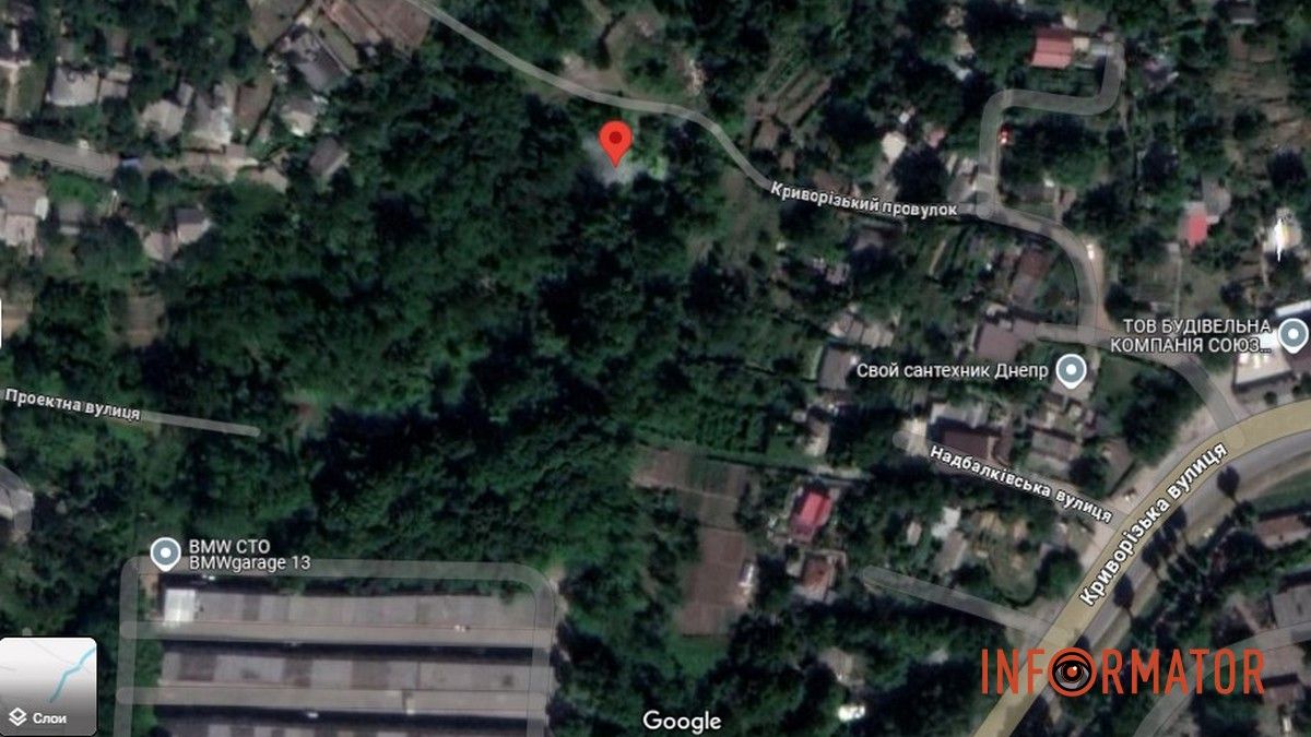 Де знаходиться "секретна" водойма: Google Maps Де знаходиться "секретна" водойма: Google Maps