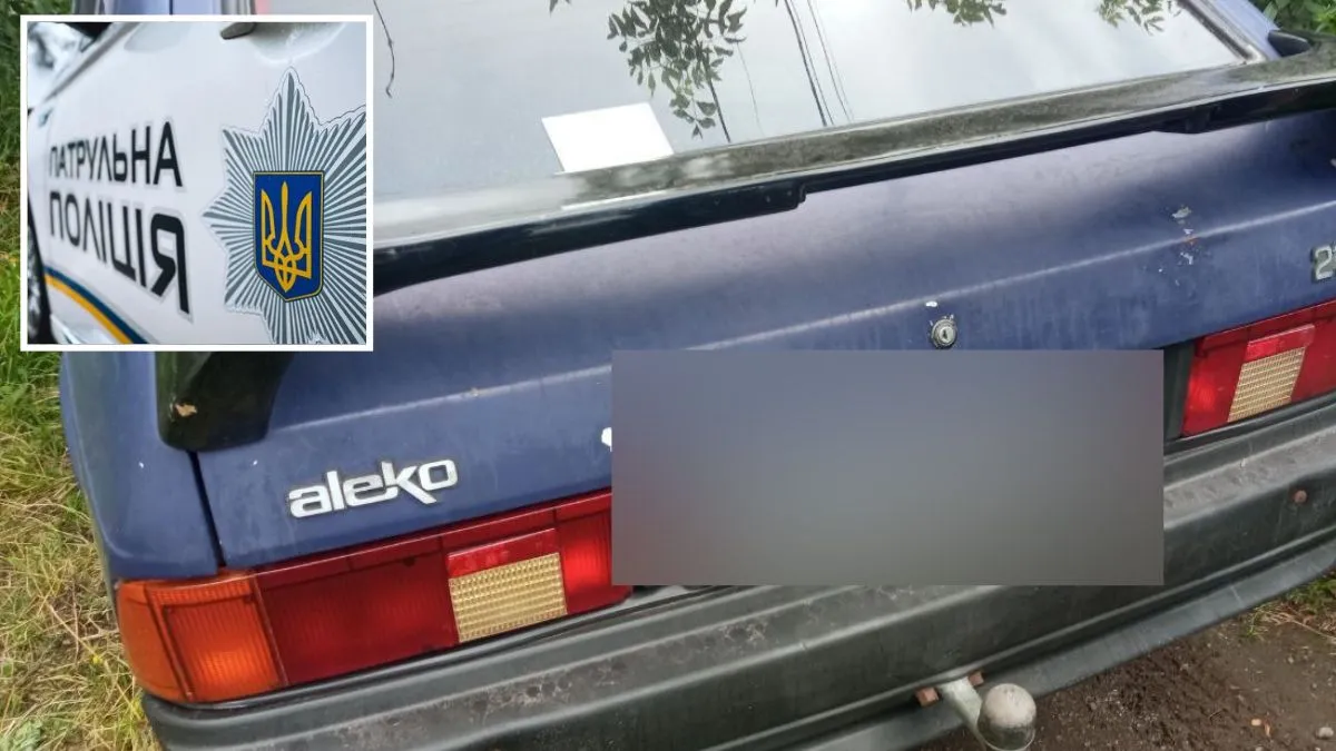 У Дніпрі чоловік без прав порушив ПДР та намагався втекти від поліції