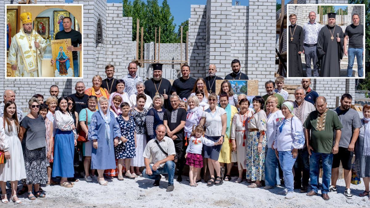 До Кам’янського з візитом завітав Митрополит Симеон та очолив богослужіння, на якому провели молитву за місто та Україну
