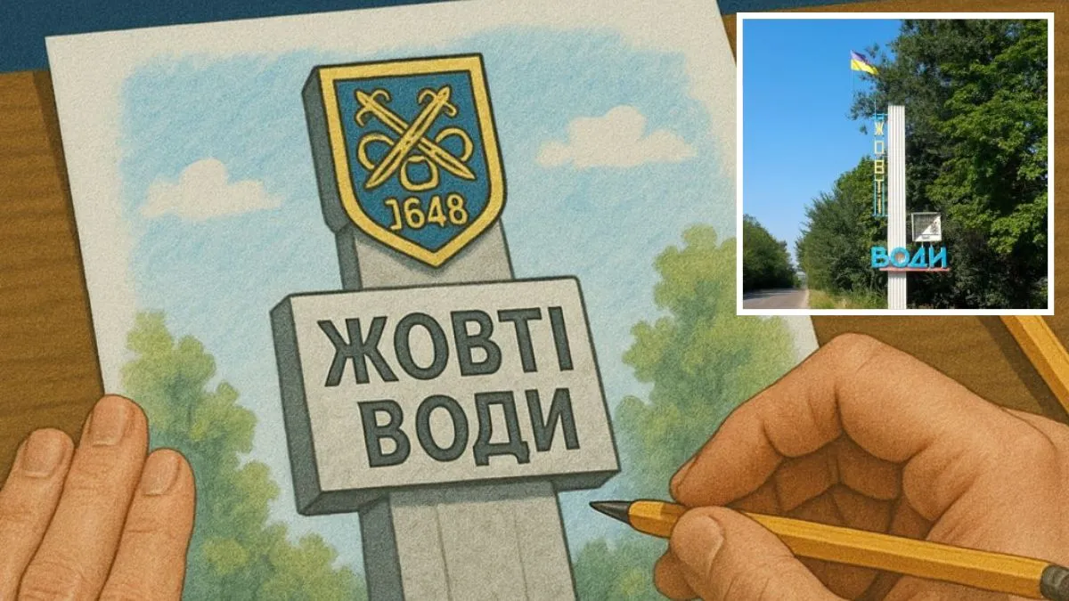 У Жовтих водах триває прийняття ескізів в’їзного знаку в місто: головний приз – 20 тисяч гривень