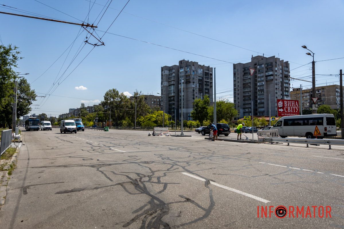 Перекресток у улицы Метростроевской