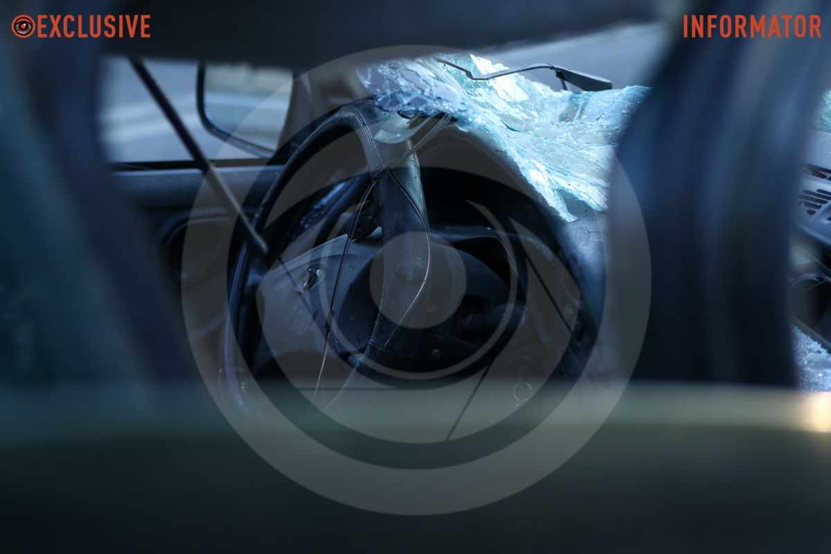 В Днепре на проезде Гальченко Chevrolet влетел в грузовик МАЗ 5