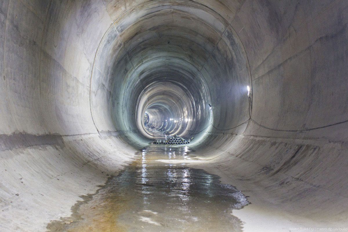 Готовый постоянный крепеж тоннелей В Днепре во время войны продолжат строить метро: что об этом известно 5