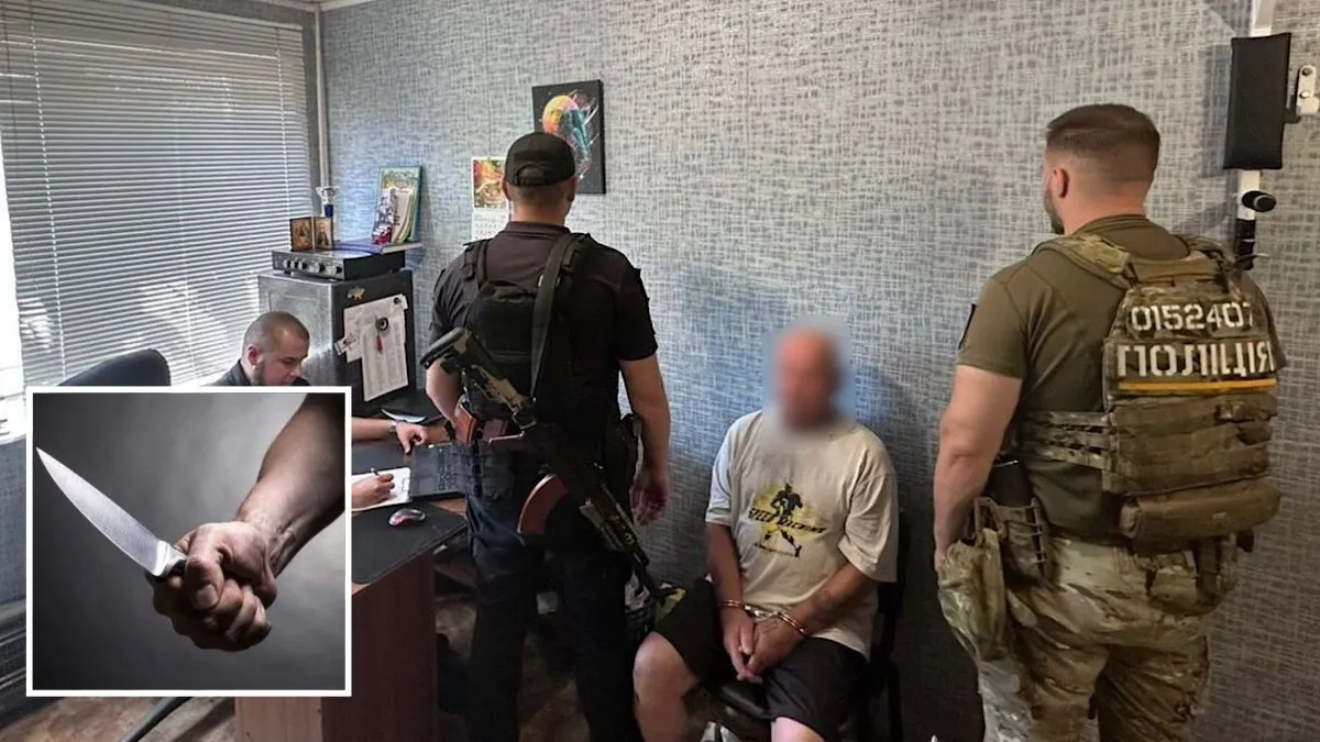 У Марганці чоловік вбив сусіда ножем на сходовому майданчику