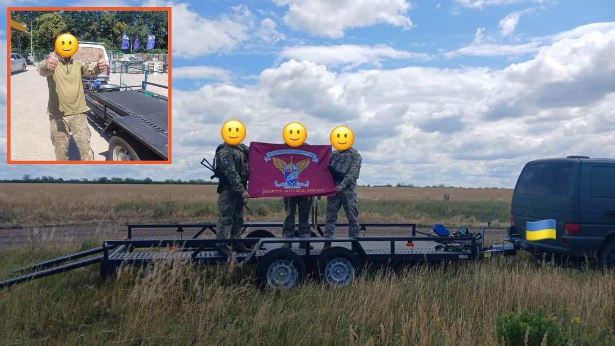 Удерживают позиции под Покровском: бойцам 25-й Сичеславской бригады передали лафет для транспортировки грузов