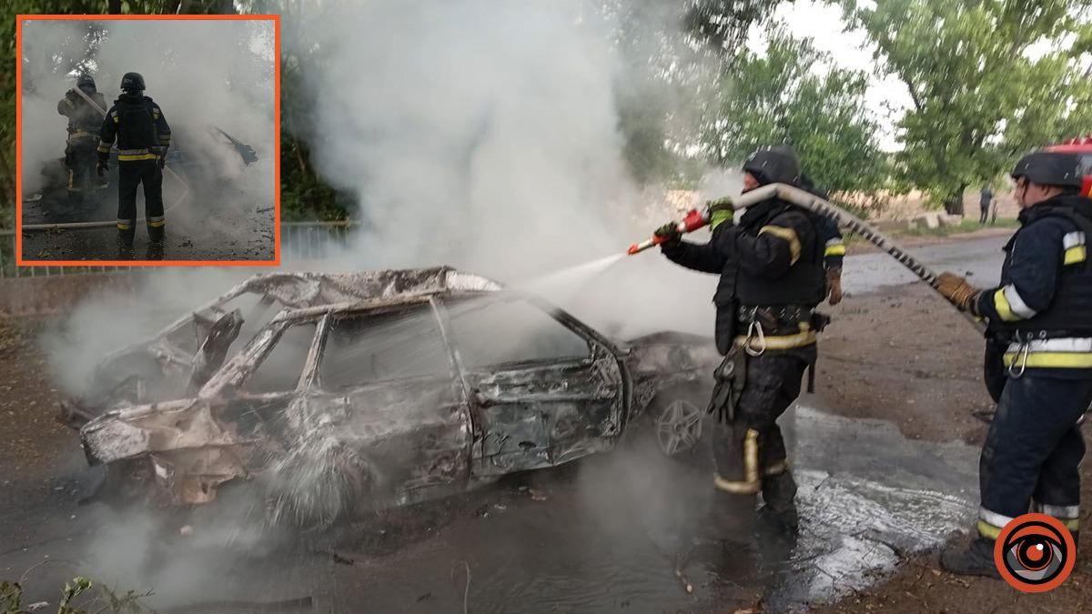 Враг сбросил КАБ: в Днепропетровской области два человека сгорели в машине