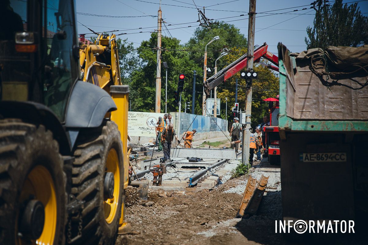 Выполняются дорожные работы Выполняются дорожные работы