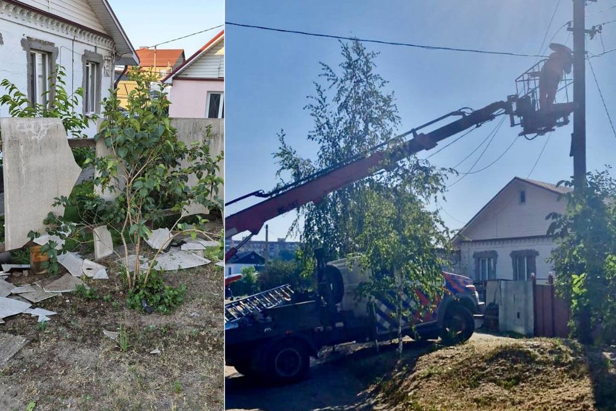 Зачепило й мережу вуличного освітлення Нічні вибухи у Дніпрі: у міськраді показали наслідки атаки ворожих безпілотників 6