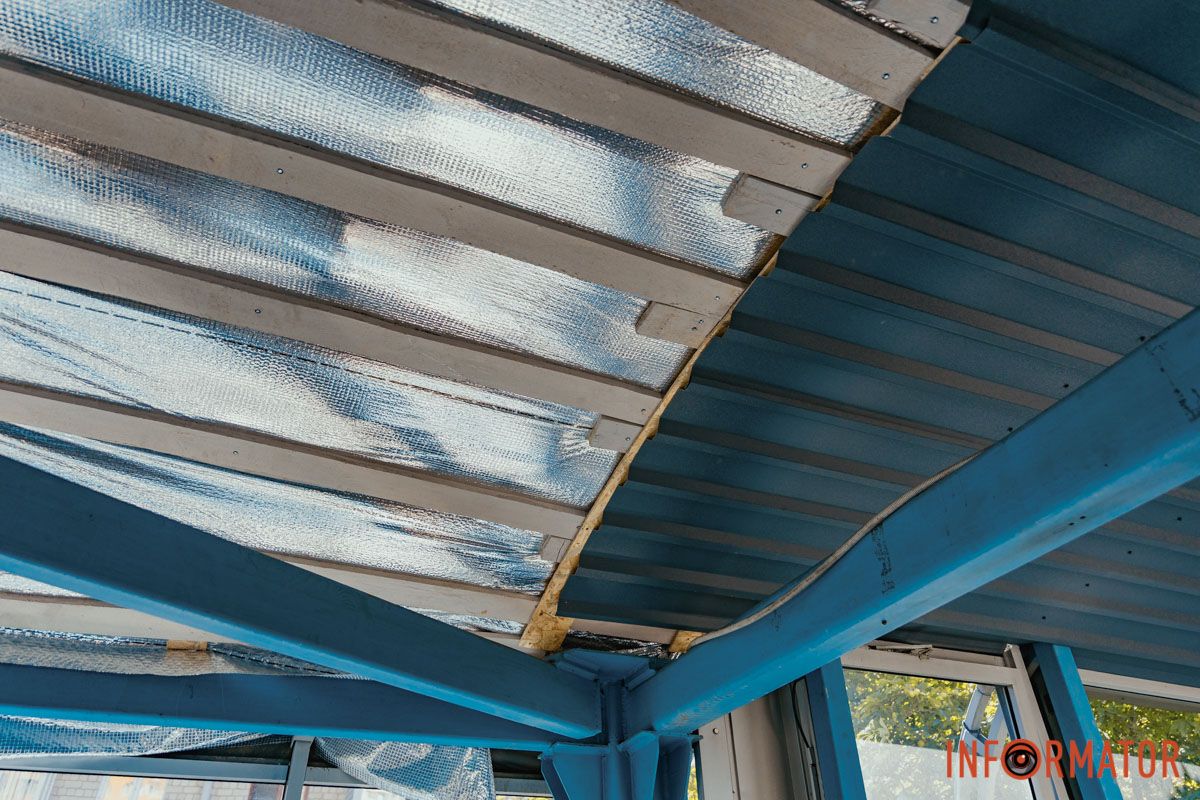 Заменили покрытие крыши