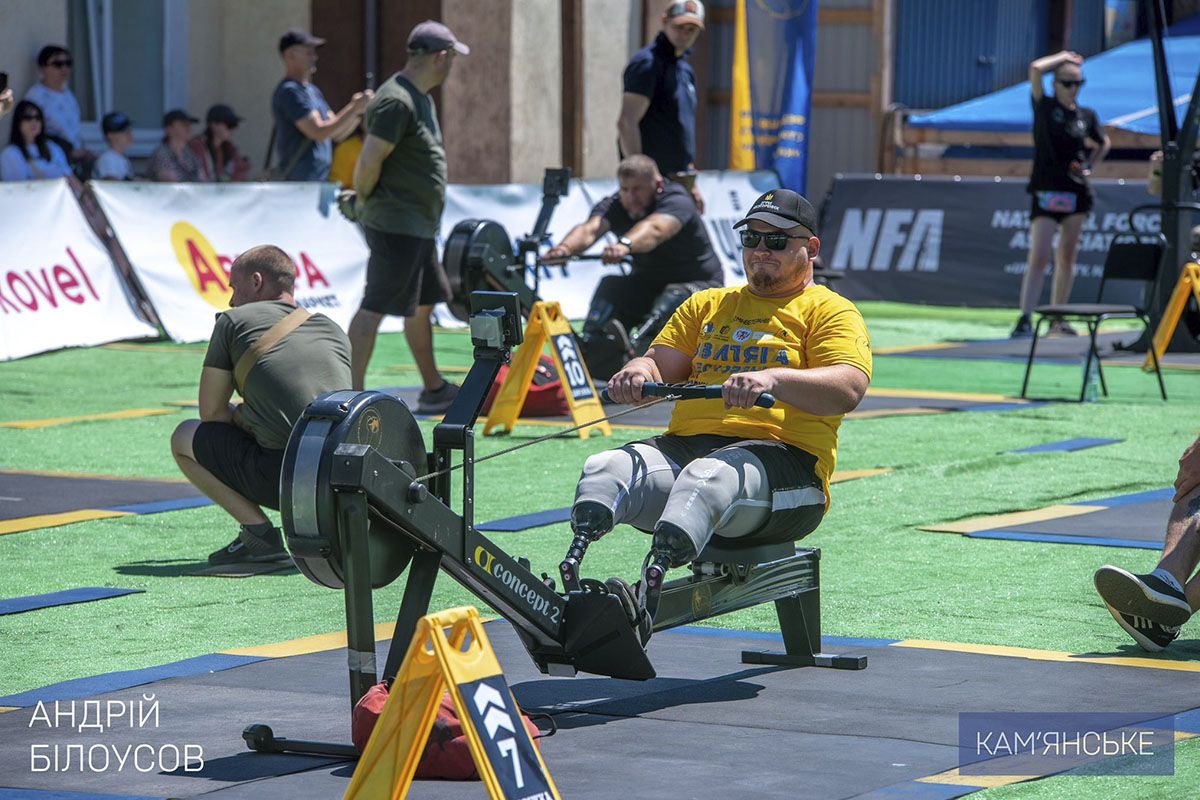 Спортивная реабилитация В Каменском прошли самые масштабные Всеукраинские соревнования среди ветеранов войны "Победа Непокоренных" 8