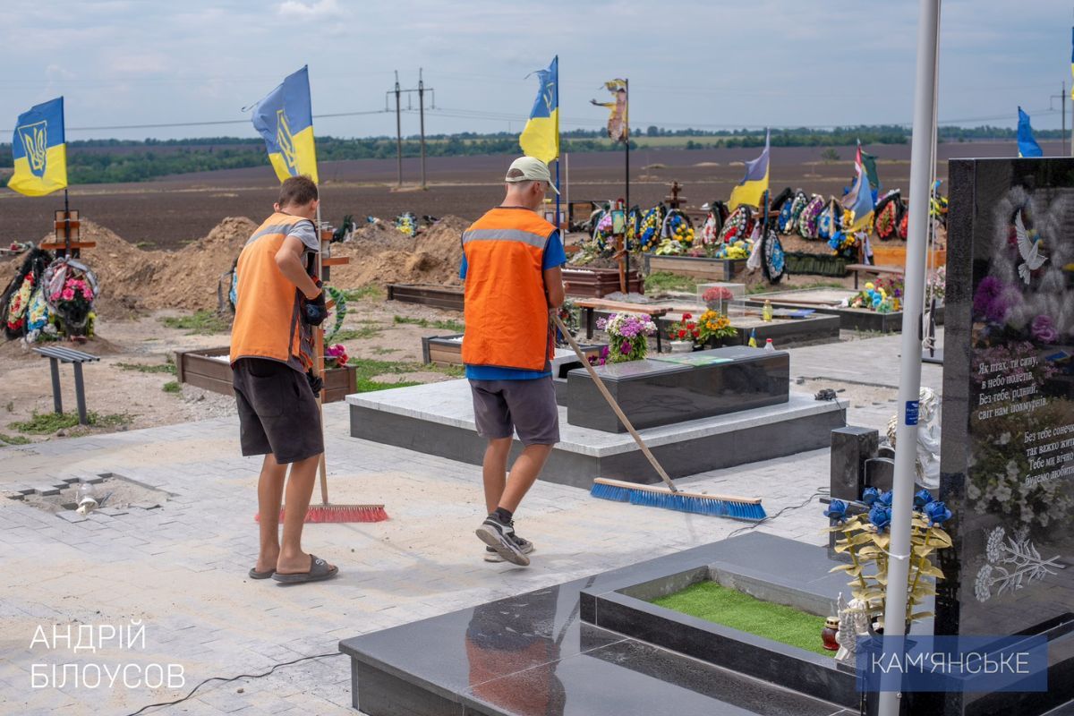 Строительство планируют завершить 29 августа – ко Дню памяти погибших защитников Украины