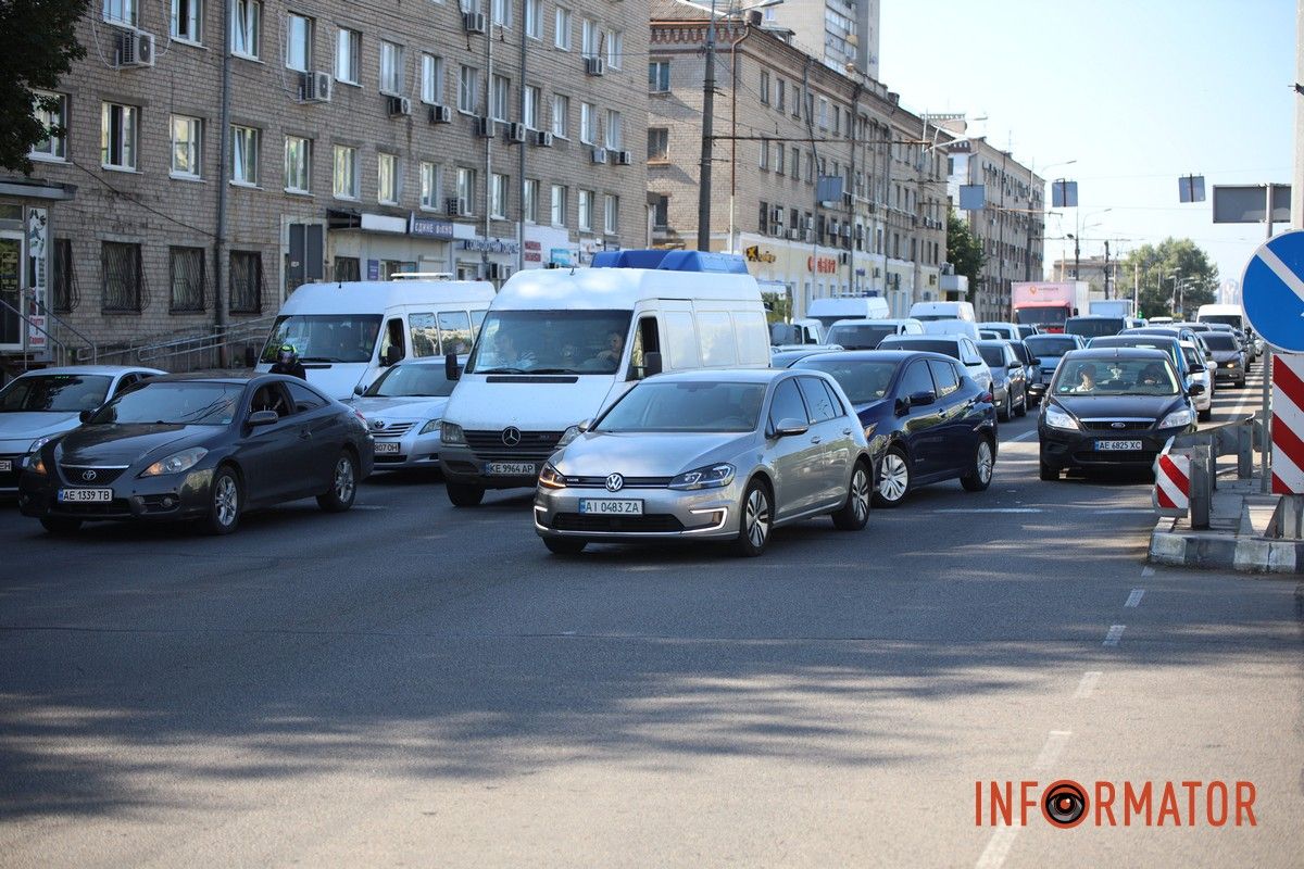 Внаслідок аварії виник затор Внаслідок аварії виник затор