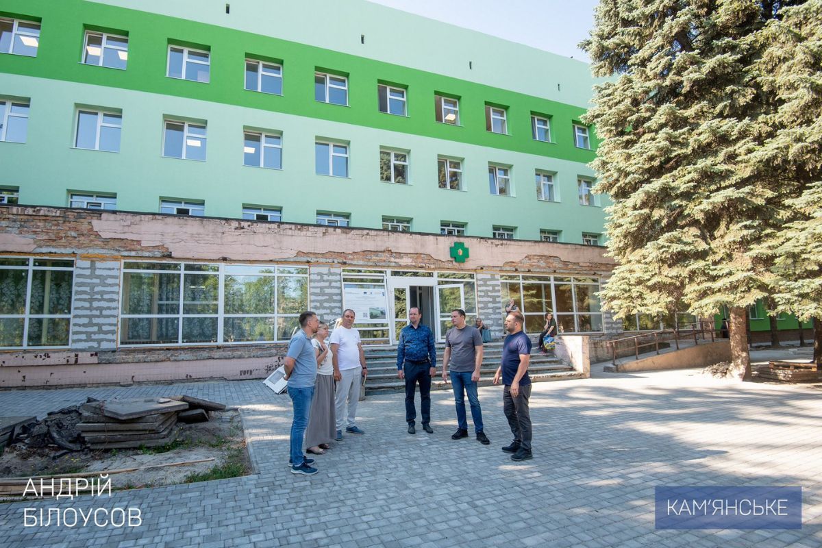 В Каменском продолжается обновление медицинской инфраструктуры города