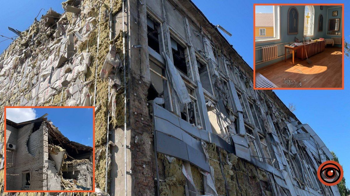 Разбиты многоквартирные дома, церкви, спорткомплекс: фото с мест российской атаки в Кривом Роге