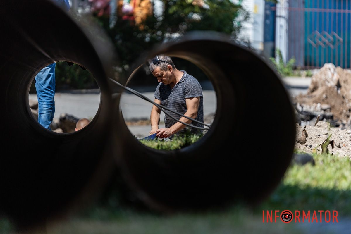 В Днепре частично перекрыли улицу Владимира Антоновича: идет подготовка к отопительному сезону 6