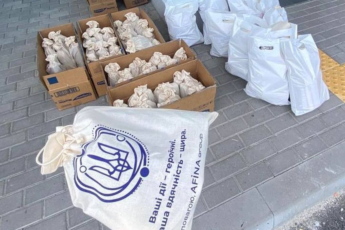 До Дня торгівлі AFINA Group спрямувала 1 мільйон гривень на підтримку військових у госпіталях 2