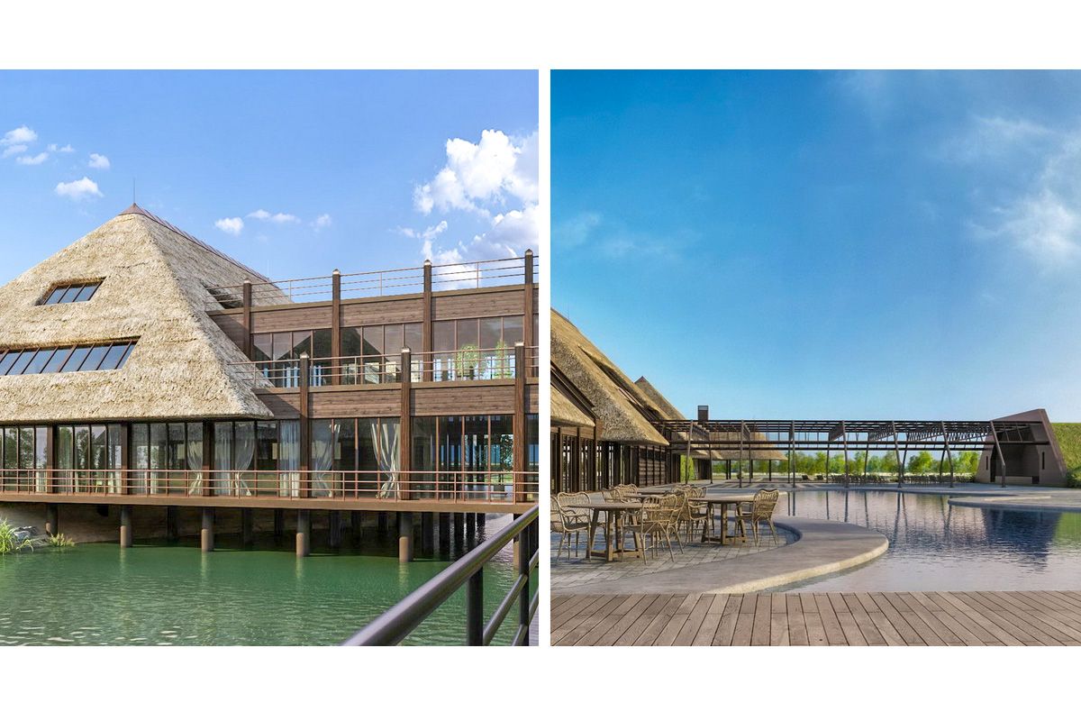 Комплекс будують у прибережній зоні житлового масиву Перемога-6 У Дніпрі будують елітний СПА-комплекс в яхт-клубі «Січ»: як він виглядатиме 3