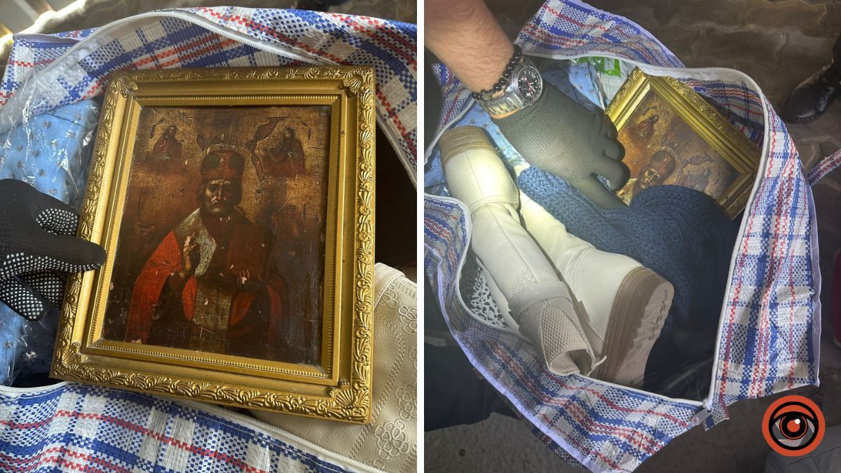 Може мати історичну або культурну цінність: жителька Дніпра намагалася вивезти ікону за кордон