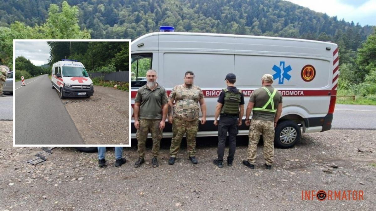 Обладнали бус під медичний автомобіль: дніпрянин намагався виїхати за кордон під виглядом "медбрата"