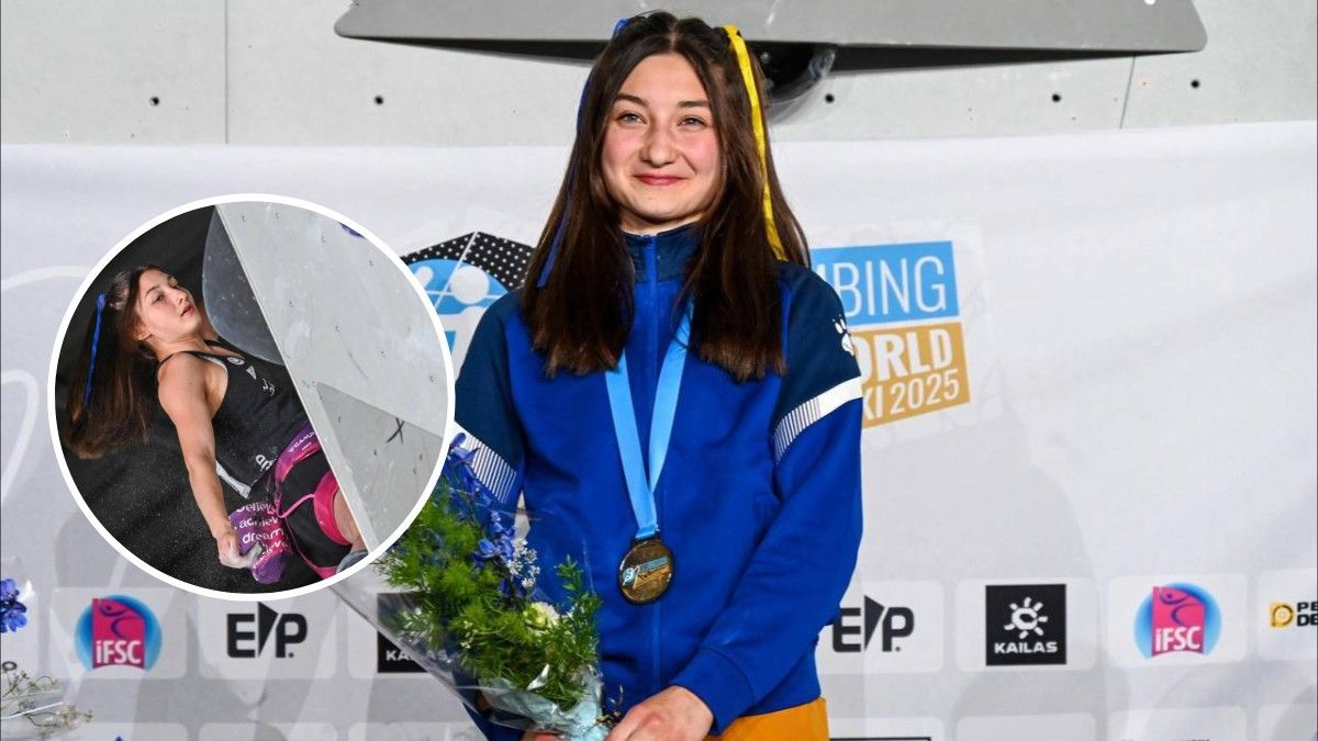 Рафаель Казбекова з Дніпропетровської області виборола "золото" Чемпіонату світу зі скелелазіння серед юніорів