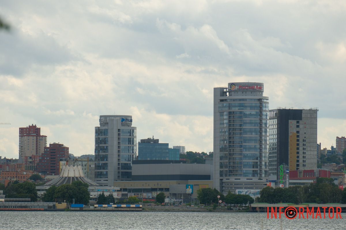 Облака в Днепре - новая эстетика