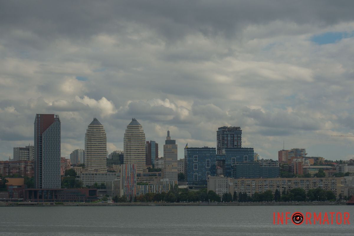 Так выглядит мегаполис в пасмурную погоду