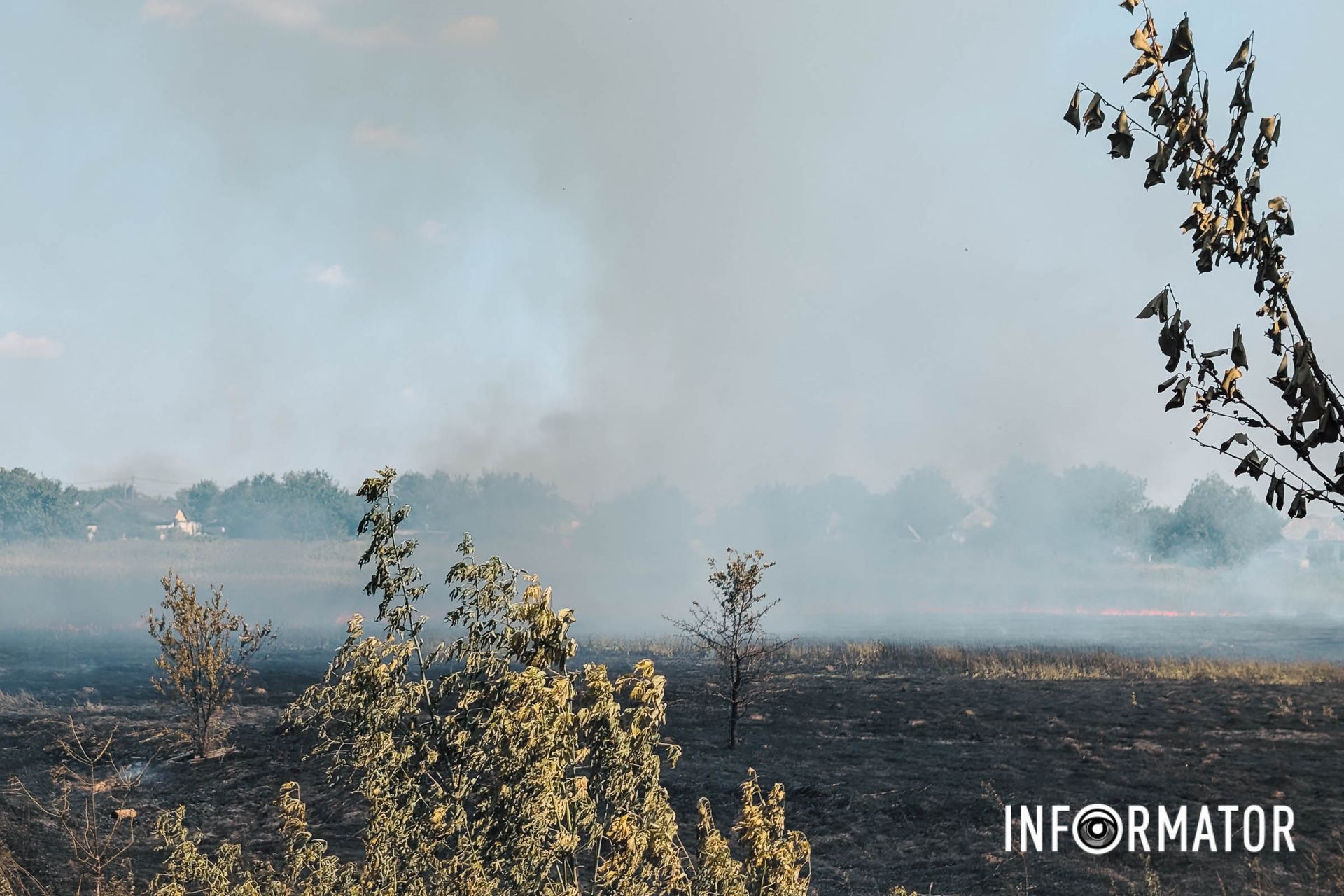 У середу, 6 серпня, у Дніпрі почалася масштабна пожежа на вулиці Передовій