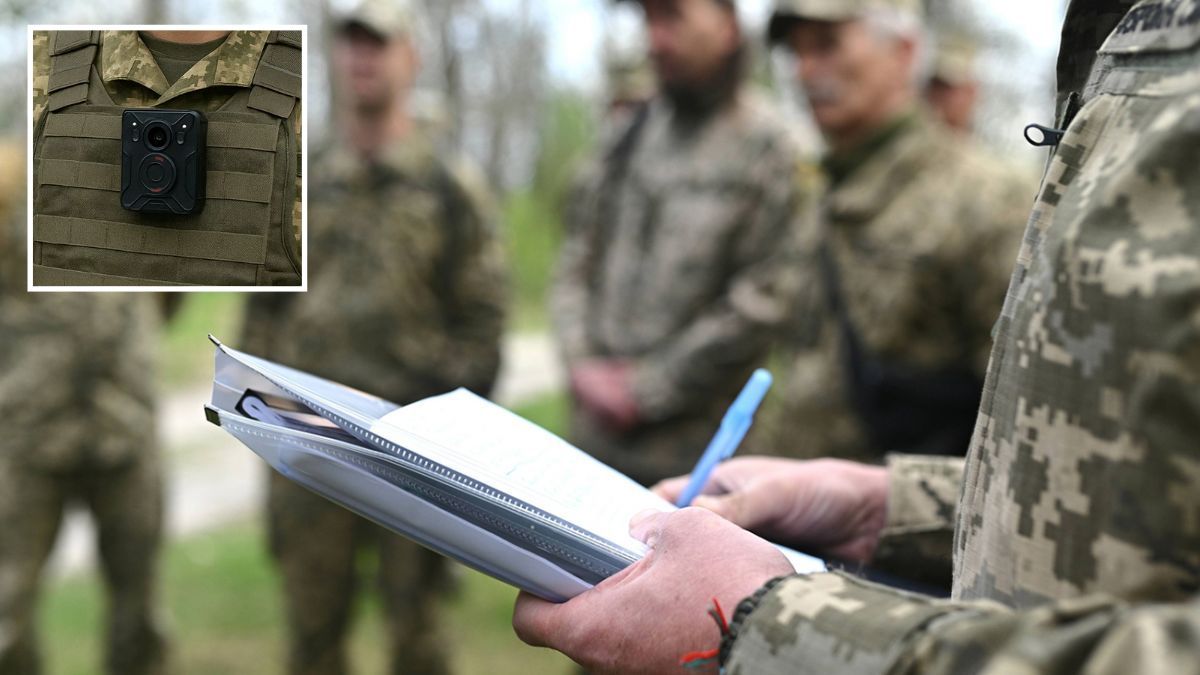 Для посилення прозорості: військових ТЦК зобов’яжуть ходити з бодикамерами