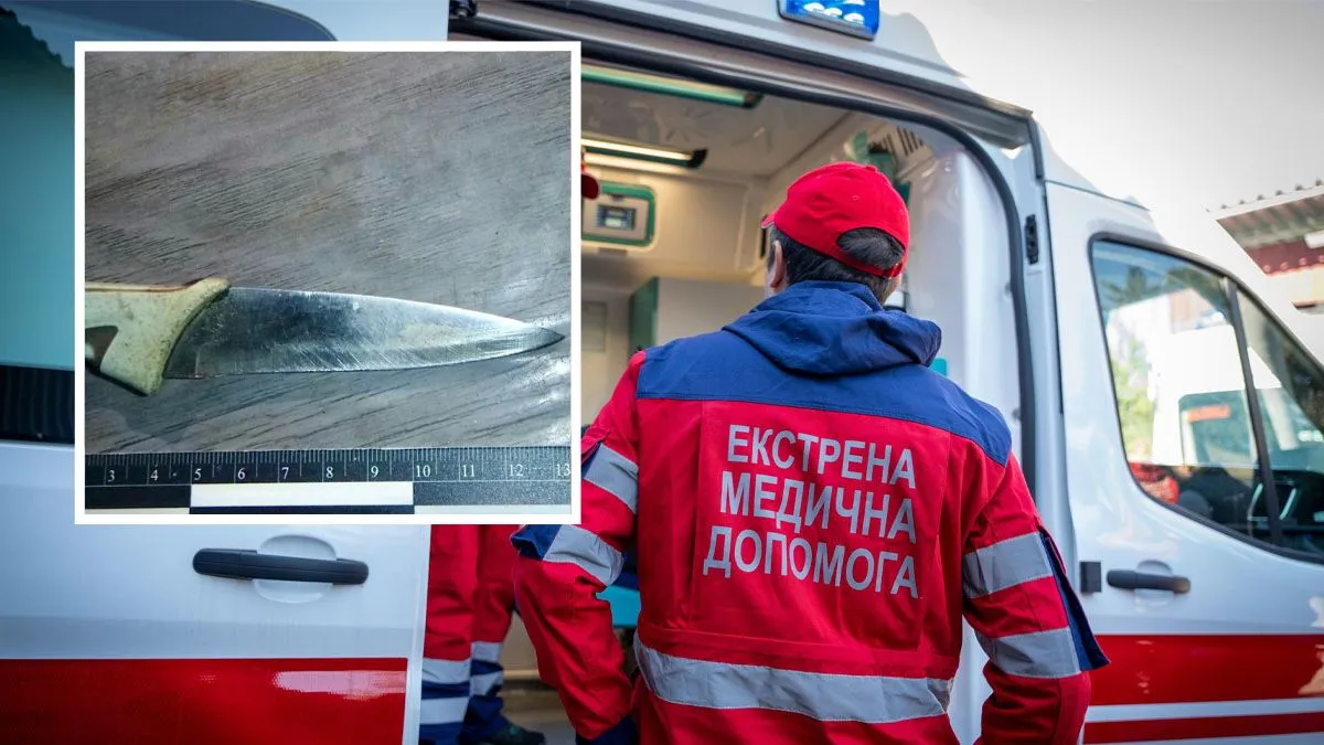 В Кривом Роге мужчина несколько раз ударил ножом внучку: пострадавшую госпитализировали