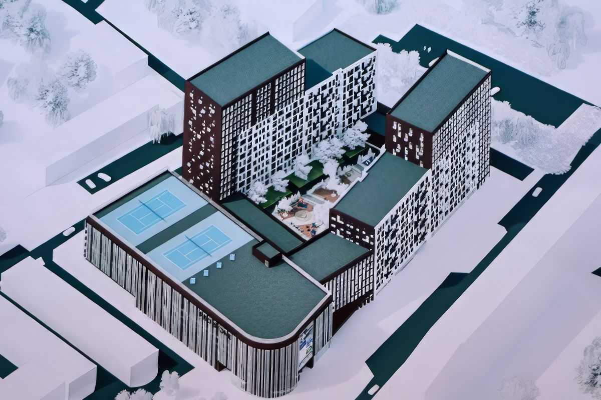 С укрытием, паркингом, бассейнами и детским центром: в Днепре на Червоном Камне могут построить новый ЖК 1