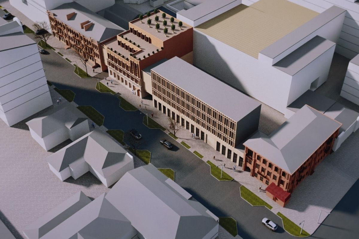 В центре Днепра хотят разобрать и сместить на 4 метра фасад исторического дома.