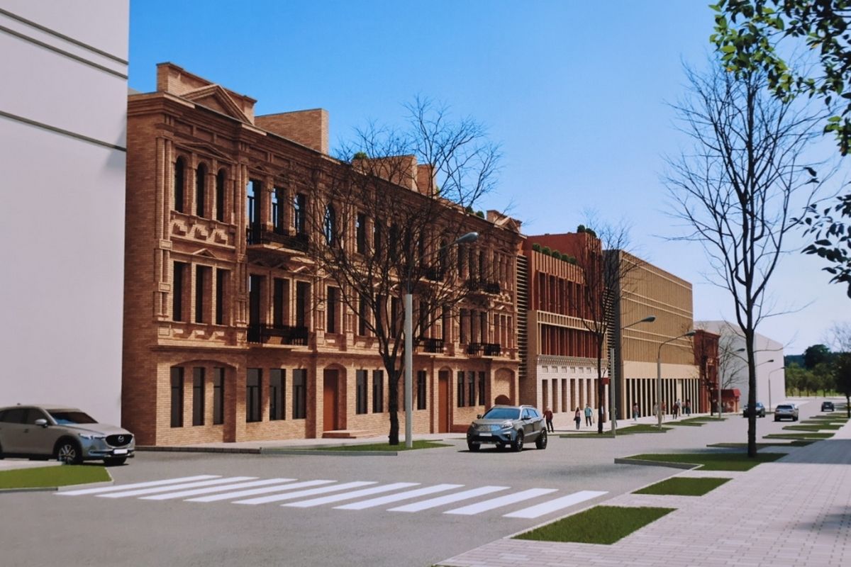 В центре Днепра хотят разобрать и сместить на 4 метра фасад исторического дома.