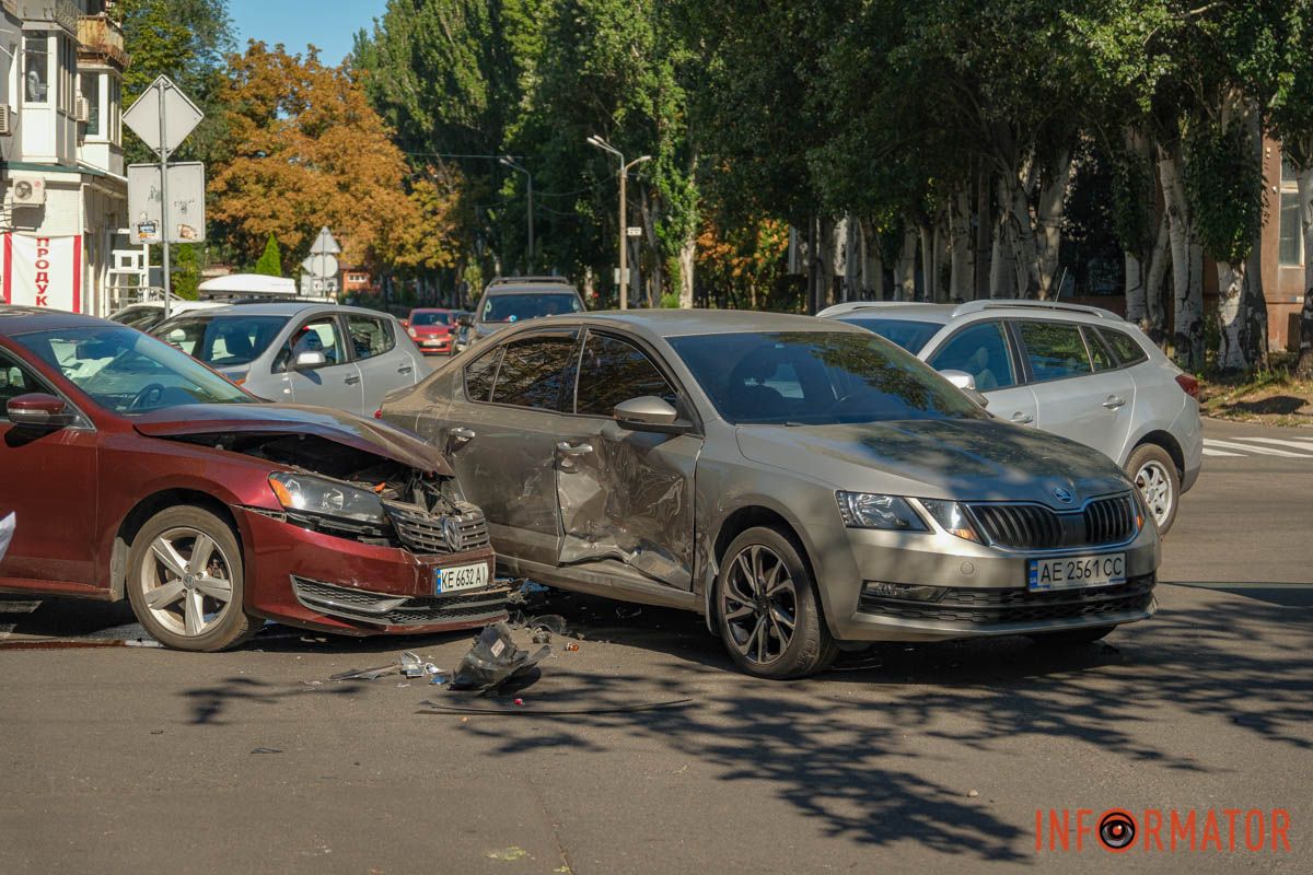Машини отримали значні пошкодження