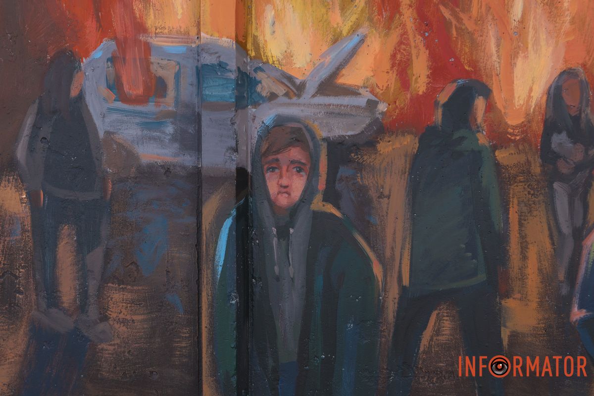 Скорбь в глазах и желание мира