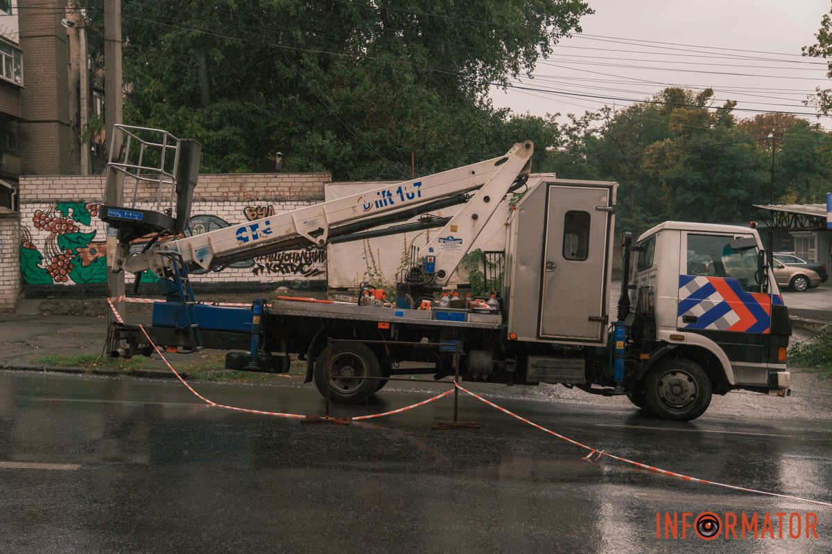 Йдеться про ділянку від вулиці Святослава Хороброго до вулиці Вартових неба Йдеться про ділянку від вулиці Святослава Хороброго до вулиці Вартових неба