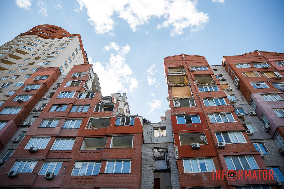 Вартість відновлення оцінена у понад 49 мільйонів гривень Пошкоджений ракетою будинок на Виконкомівській у Дніпрі хочуть відновити за понад 49 мільйонів гривень 3