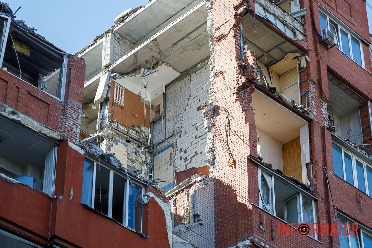 Виконають роботи з гідроізоляції та утеплення Пошкоджений ракетою будинок на Виконкомівській у Дніпрі хочуть відновити за понад 49 мільйонів гривень 10