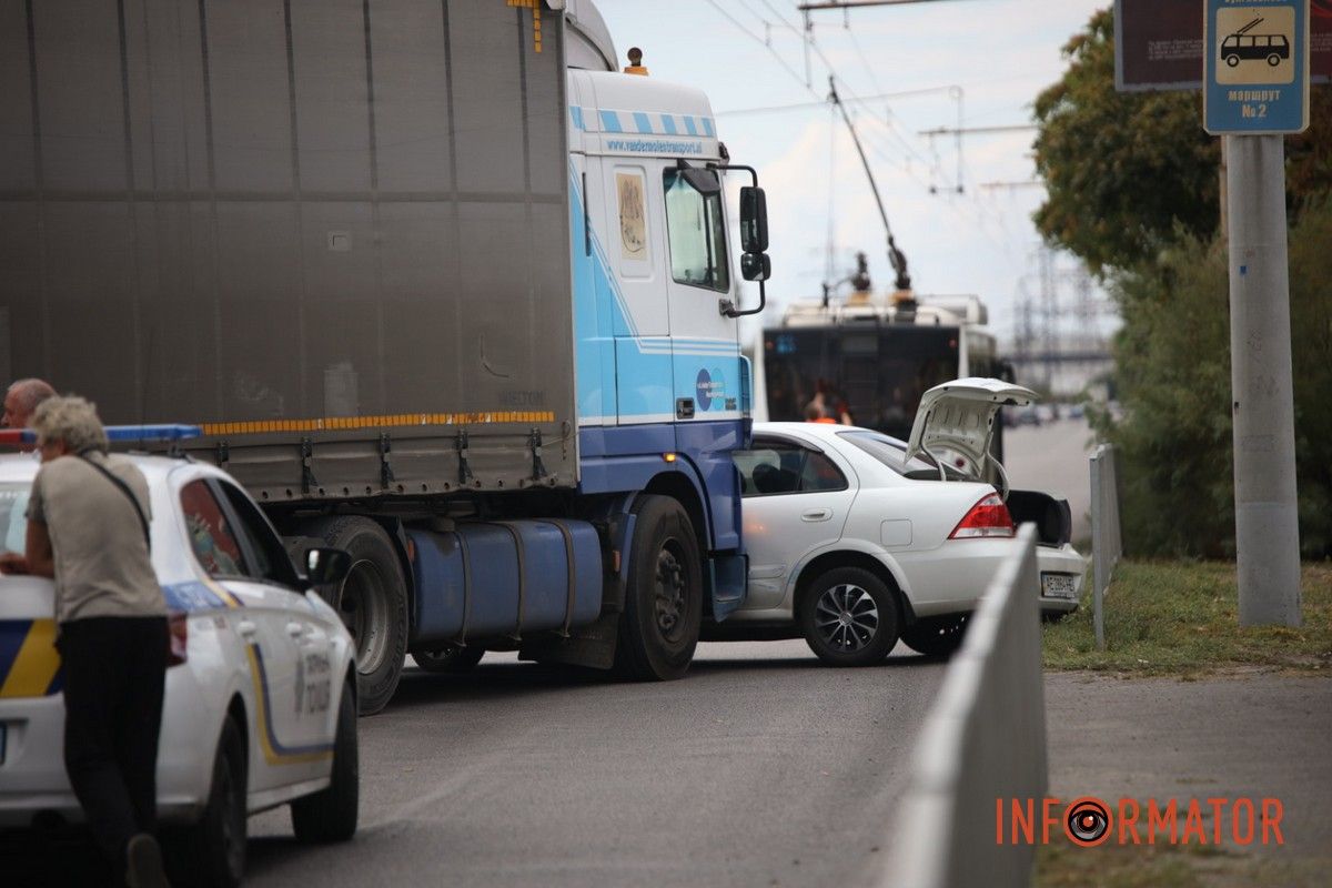 У вівторок, 26 серпня, у Дніпрі сталася ДТП