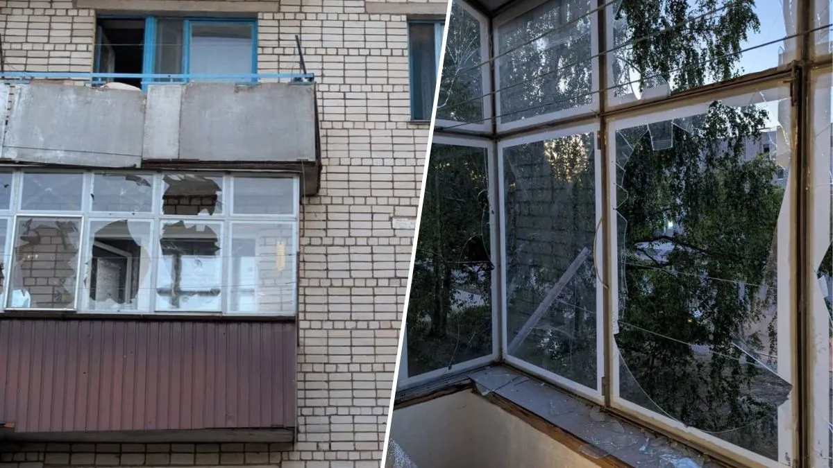Ворог вдарив дронами та артилерією: у Дніпропетровській області пошкоджена п’ятиповерхівка, горіла ферма