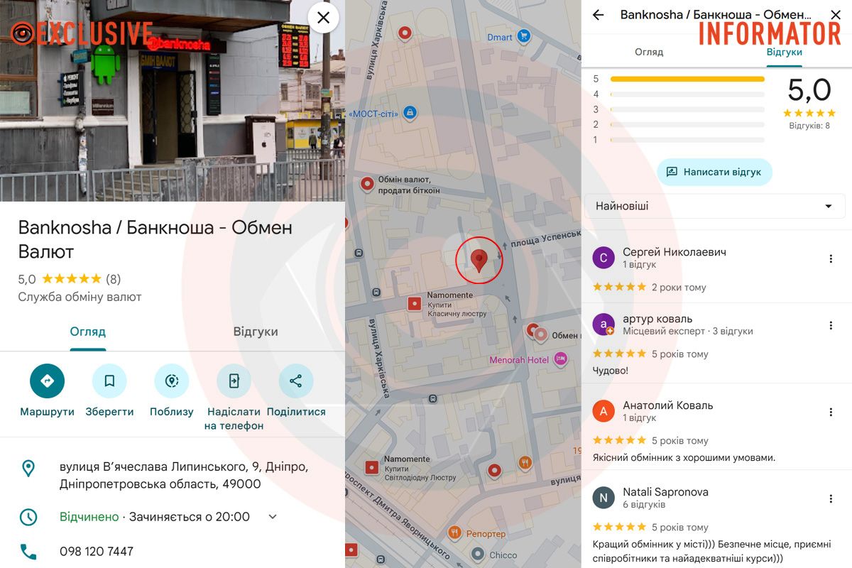 Banknosha, оцінка 5,0