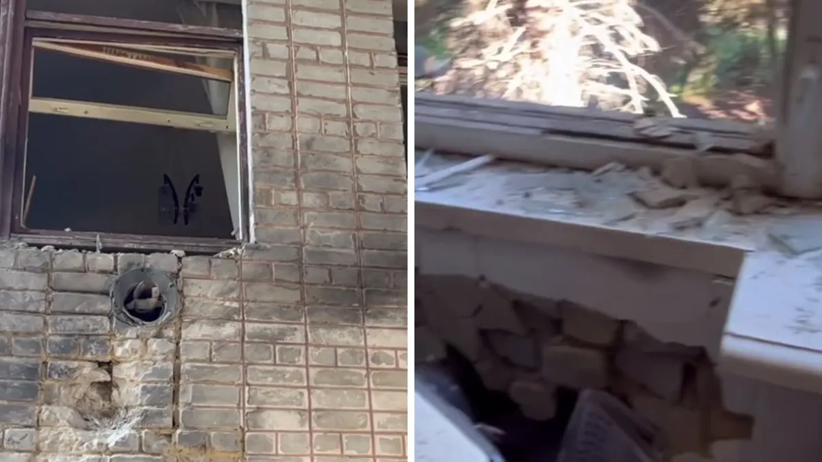"Влучання було у редакторський кабінет": ворожий дрон пошкодив будівлю газети "Межівський меридіан" у Дніпропетровській області