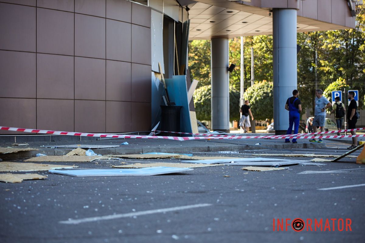 Постраждав й ТЦ