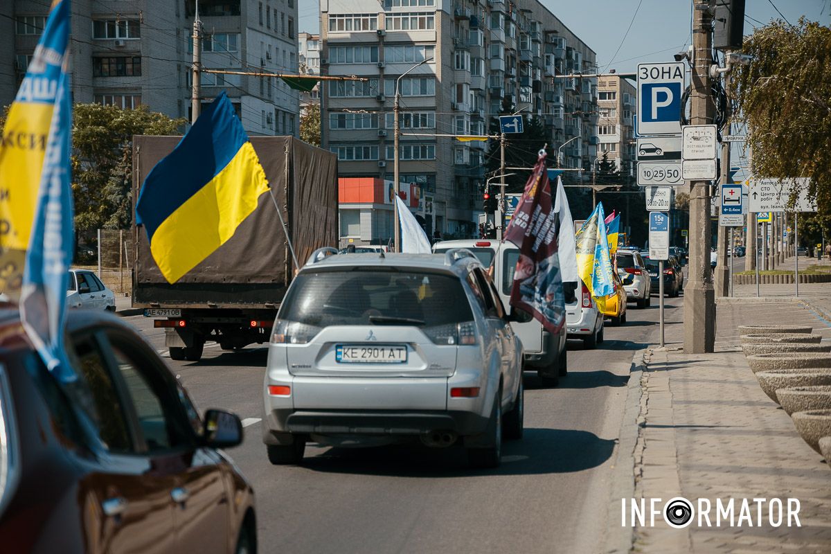 Фото - Максим Якушев “Зниклі безвісти – не забуті”: у Дніпрі відбулась акція-автопробіг на підтримку полонених та зниклих безвісти 43