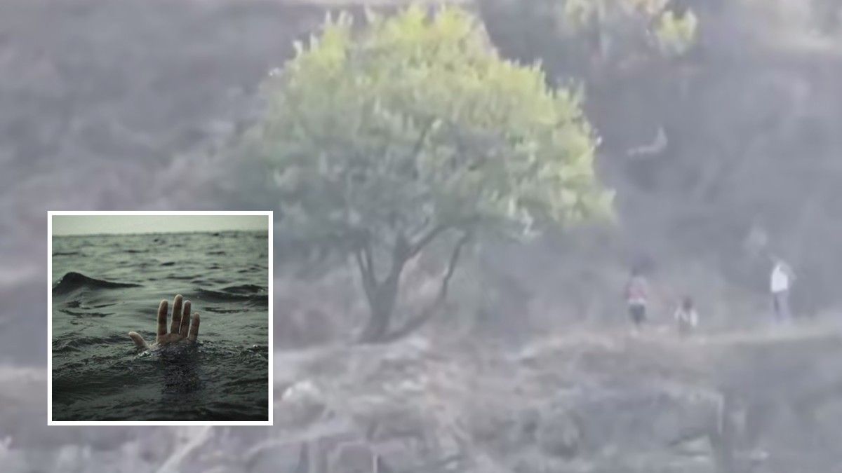 Видео момента: в Старых Кодаках парень прыгнул в карьер и разбился о камни