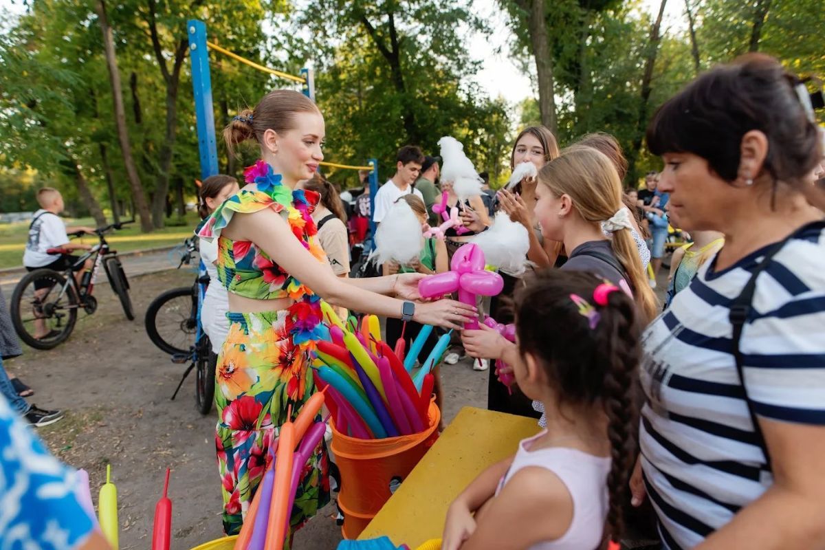 Цього разу його влаштували у парку Кожедуба, що на Ігрені