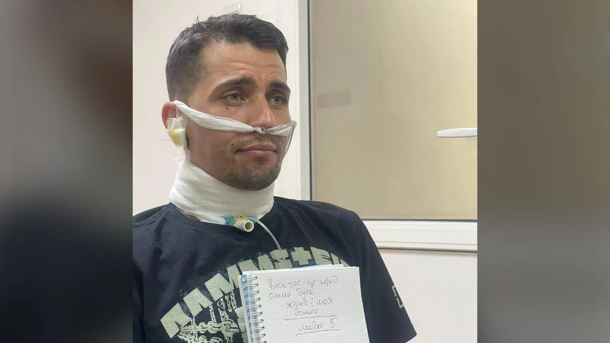 Ворог перерізав йому горло: у Дніпрі шукають 30-річного військового, який зник з лікарні Мечникова