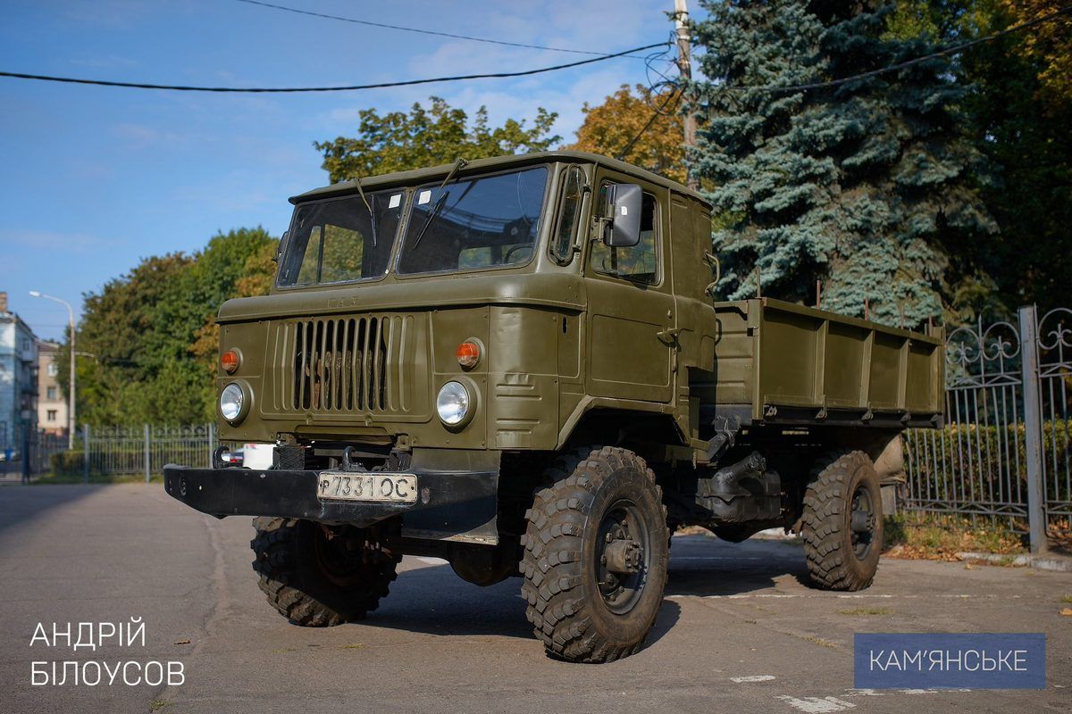 Захисникам із Кам’янського передали вантажівку ГАЗ-66 Захисникам із Кам’янського передали вантажівку ГАЗ-66 1