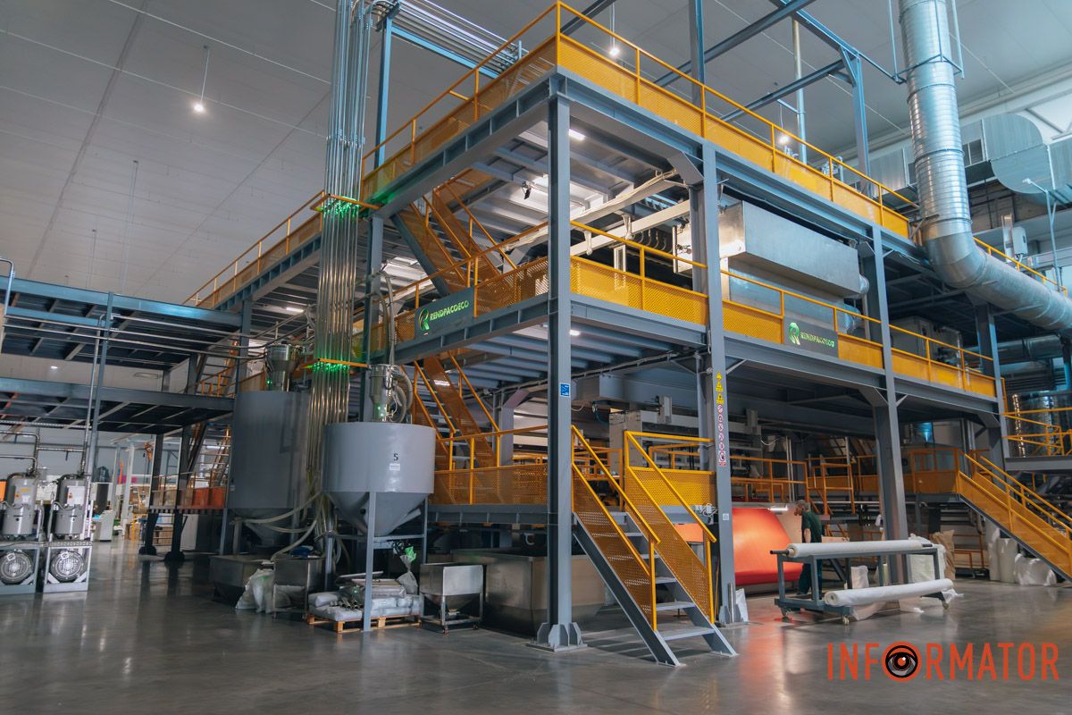 Спанбонд — це безпечна альтернатива поліетилену Від Дніпра до Європи: найбільший виробник екосумок та спанбонду з повним циклом RendpacoEco змінює екологію та запустив нову лінію виробництва 7