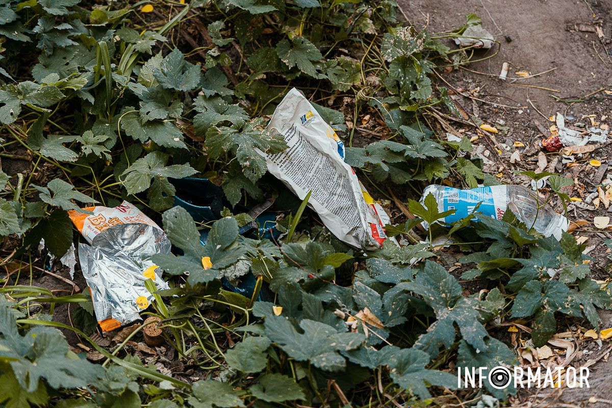 Сезон кавунів знову відкрито: у Дніпрі на Івана Акінфієва смердять переповнені сміттєві баки 22